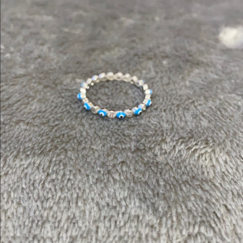 New, Evil Eye Ring, size 5.5